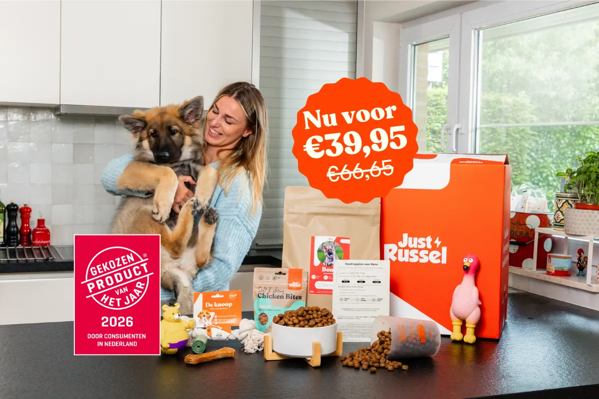 Puppypakket voor €39,95